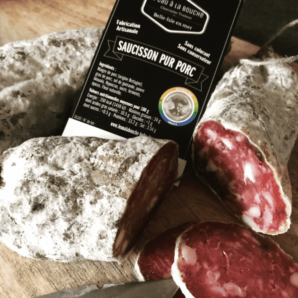 Saucisson pur porc breton médaillé